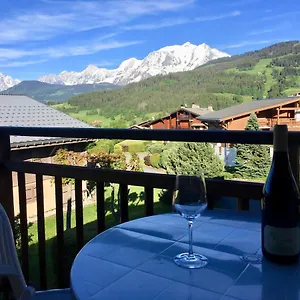 Cosy Et Chaleureux à Megève Avec Vue Sur Le Mont Blanc Appartement Demi-Quartier